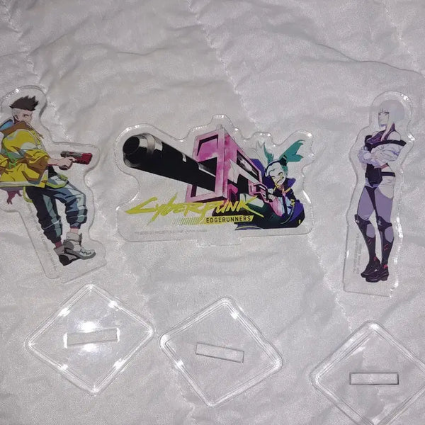 [BUNJANG] Cyberpunk: Edgerunners Acrylic Standee Set (David, Lucy, Rebecca) / 사이버펑크 엣지러너 아크릴스탠드 3종 데이비드 루시 레베카