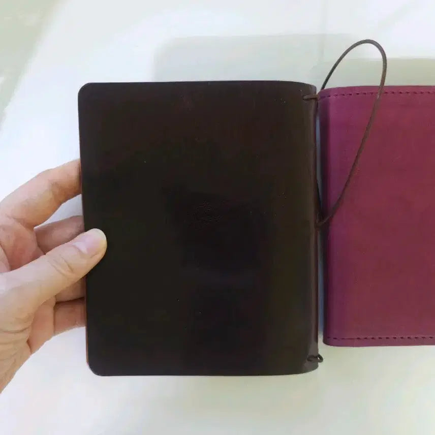 [BUNJANG] Passport Size Leather Diary Cover Set / 다이어리 가죽커버(여권사이즈)