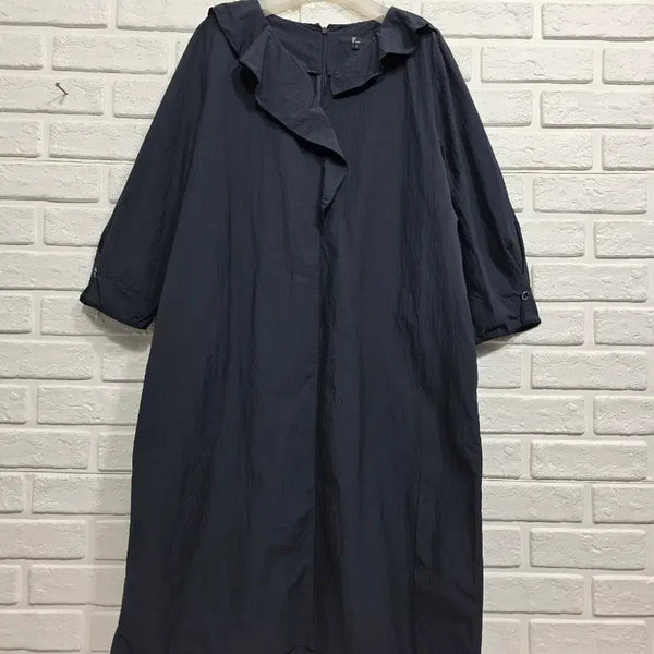 [BUNJANG] Renoma Cotton Blend Dress Size 7 (66-77) / 2020년 레노마  면 혼방원피스 7(66ㅡ77)