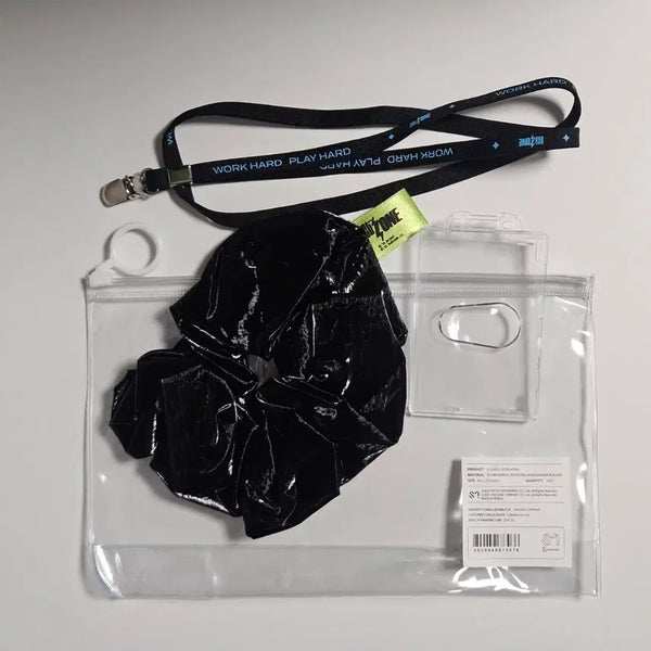 [BUNJANG] NCT Zone Japan ID Card & Scrunchie Set / nct zone 엔시티존 일본 팝업 아이디카드 스크런치 세트