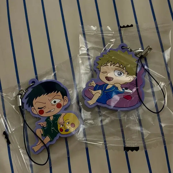 [BUNJANG] Mob Psycho 100 Rubber Strap Bundle Set / 모브사이코 러버 스트랩