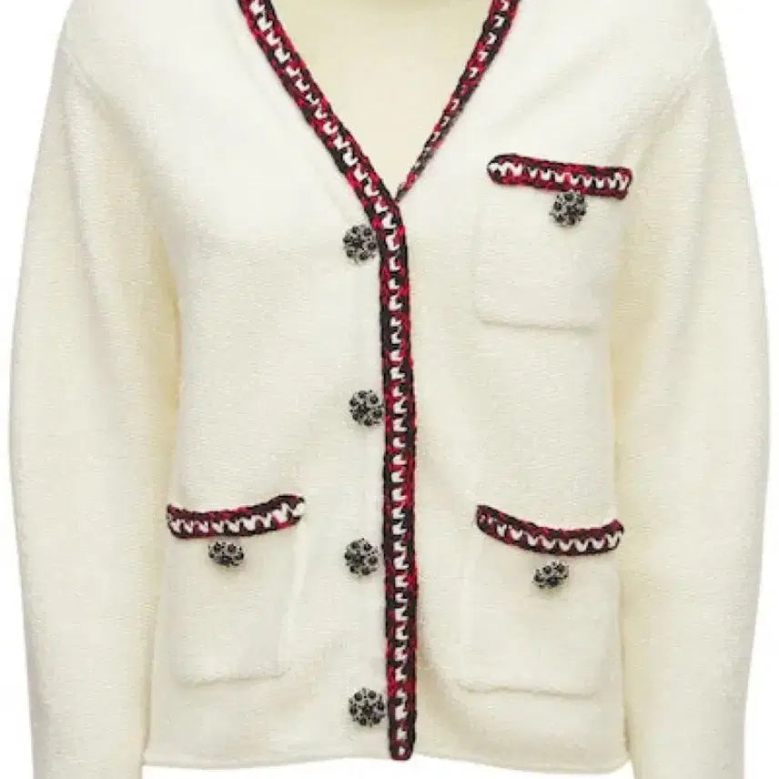 [BUNJANG] Self-Portrait Cardigan Ivory New / 셀프포트레이트 가디건 아이보리 새상품
