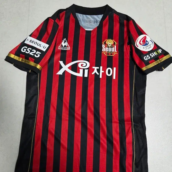[BUNJANG] FC Seoul 2020 Authentic Home Jersey Autographed by Han Seung-gyu / 2020 FC서울 홈 오피셜 풀패치 유니폼 친필싸인 한승규