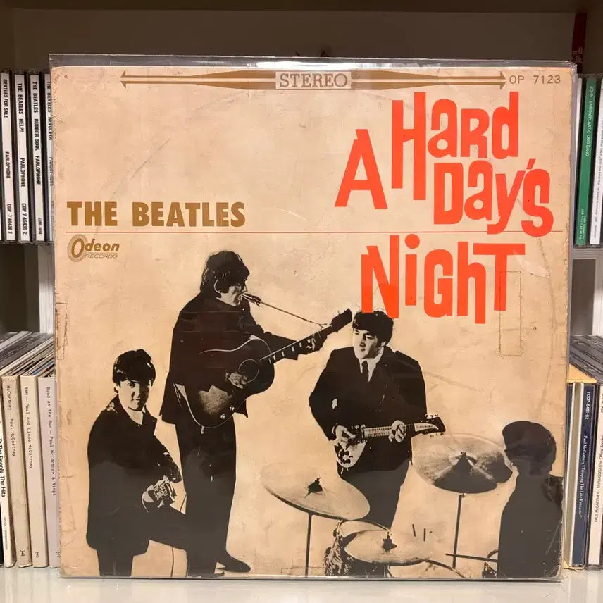 [BUNJANG] The Beatles A Hard Day's Night Japanese First Press LP / 초희귀 비틀즈 A Hard Day's Night 일본 초판 LP