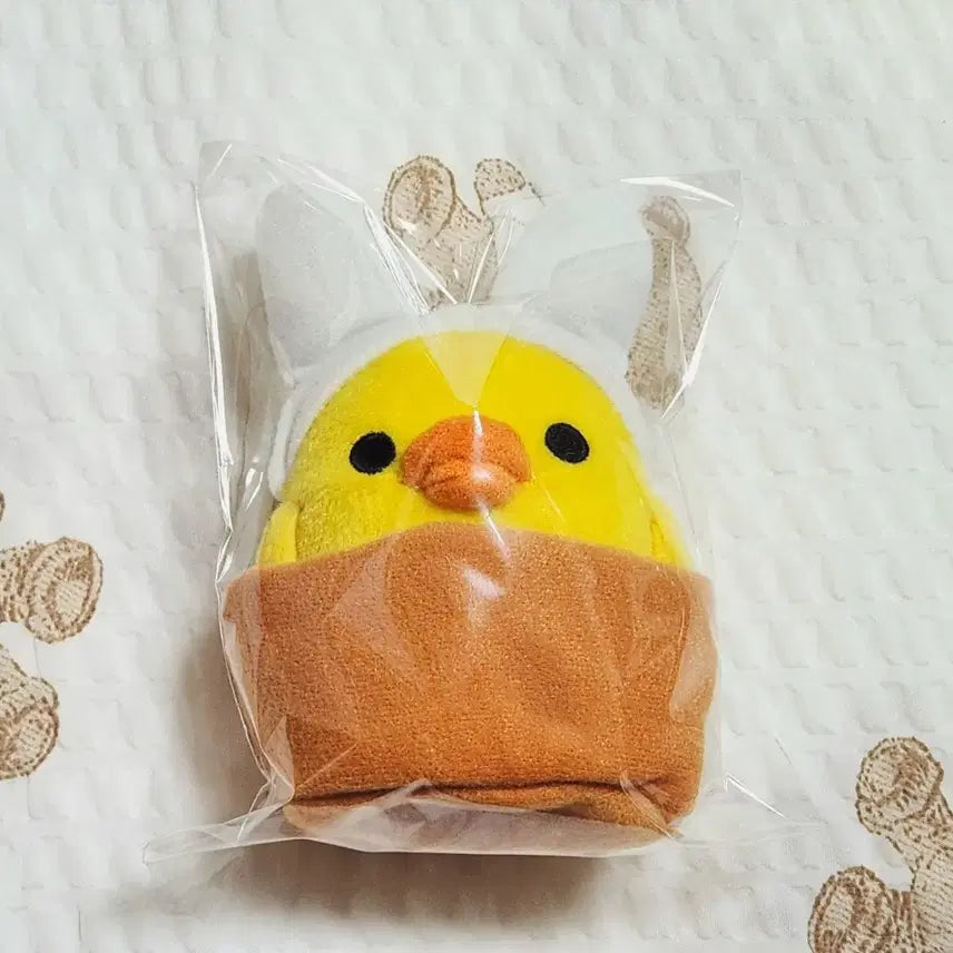 [BUNJANG] San-X Classic Yellow Bird Rabbit Ear Mascot / 산엑스 고전 토끼귀 키이로이토리 마스코트 팝니다.