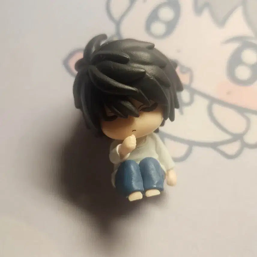 [BUNJANG] Death Note L Machiboke Gacha Figure / 데스노트 L 엘 마치보케 가챠 피규어 양도