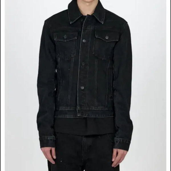 [BUNJANG] Plastic Product Trucker Jacket S / 플라스틱프로덕트 트러커자켓 s