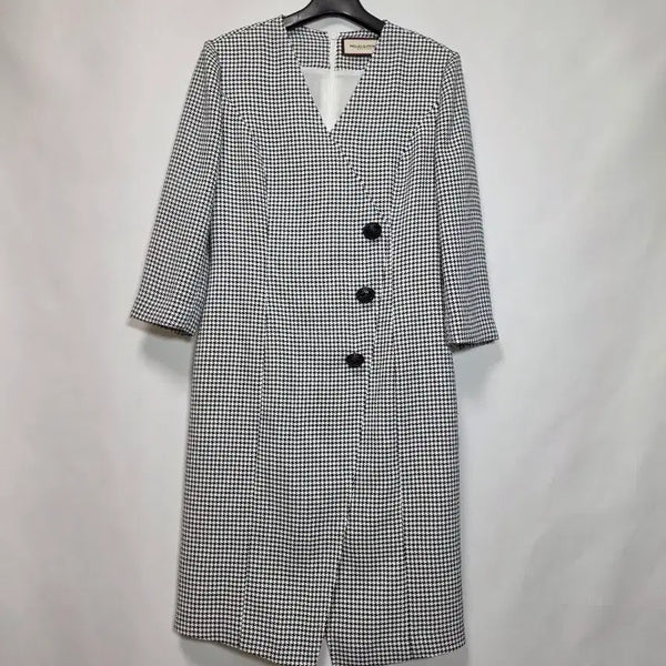[BUNJANG] Mojo.s.phine Houndstooth Check Dress - Size S / 모조에스핀 하운드투스 체크 원피스 S