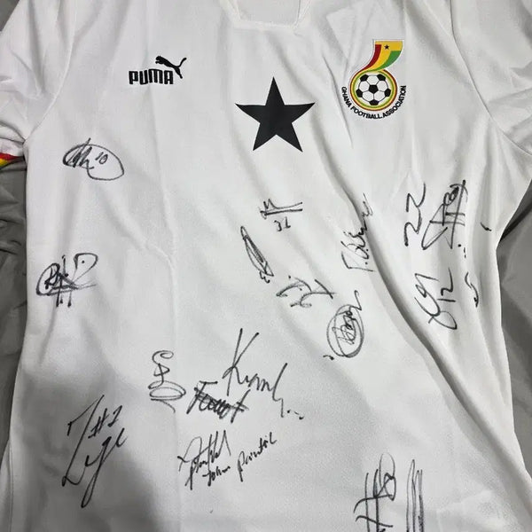[BUNJANG] Puma Ghana National Football Team Signed Jersey / 푸마 가나 싸인 유니폼