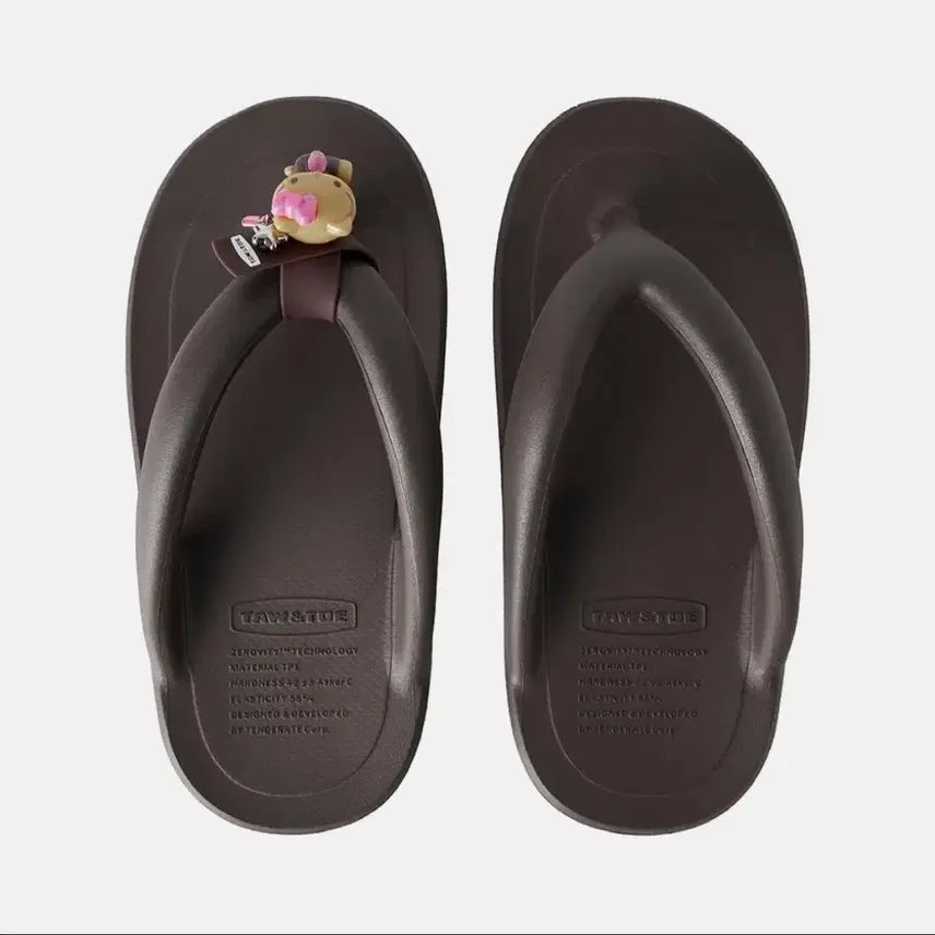 [BUNJANG] Tawn Tawn Hello Kitty Flip-Flops (250mm) / [미사용 새상품] 토앤토 탠 헬로키티 쪼리 250