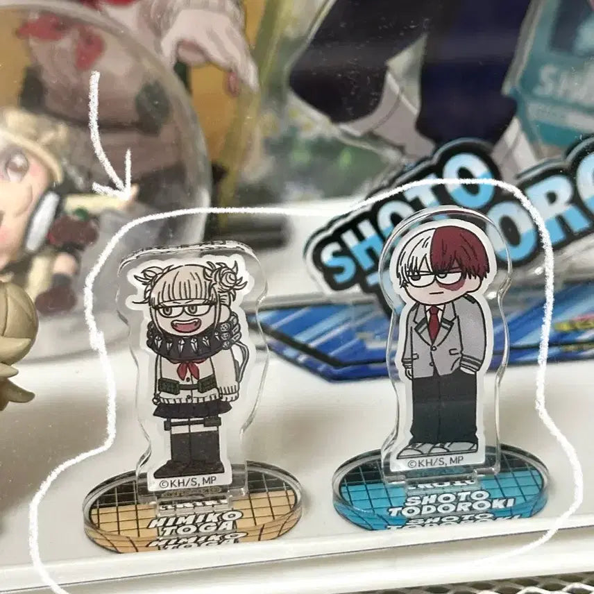 [BUNJANG] My Hero Academia Todoroki, Midoriya, Toga, Uraraka, Jiro Acrylic Standee Bundle Set (Unsealed) / [개봉/일괄] 나히아 토도로키 쇼토, 미도리야 이즈쿠, 토가 히미코, 우라라카 오챠코 지로리 아크릴 스탠드