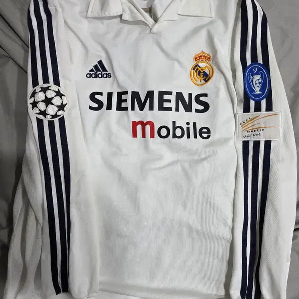 [BUNJANG] Real Madrid 2002-2003 Player Issue Long Sleeve Jersey - Raul / 02-03 레알마드리드 긴팔 지급용 라울