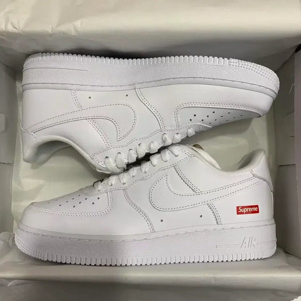 [BUNJANG] Nike x Supreme Air Force 1 Low White US 7 / 나이키 x 슈프림 에어포스 1 로우 화이트 250mm