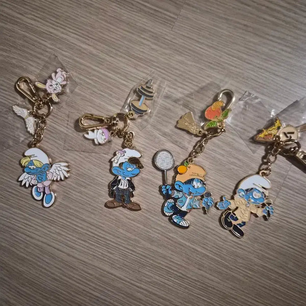 [BUNJANG] SEVENTEEN Smurf Keyring Set / 세븐틴 스머프 키링(급처)