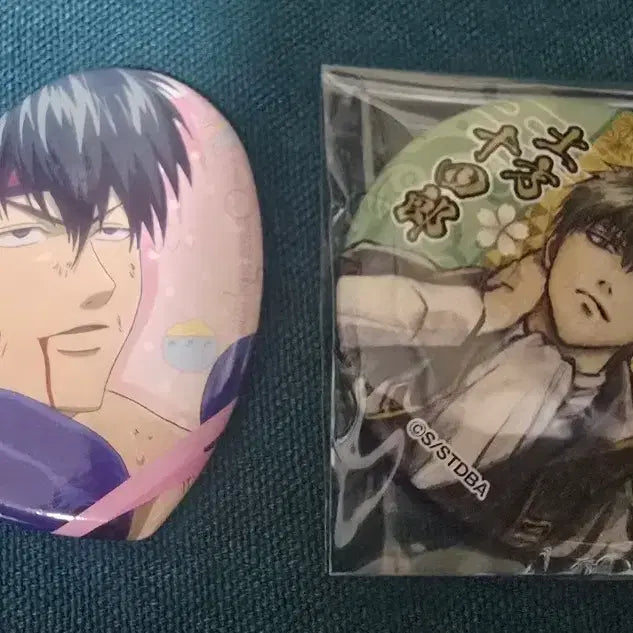 [BUNJANG] Gintama Hijikata Toshiro & Kazue Kanketsu Badge Bundle Set / 은혼 히지카타 톳시 캔뱃지 일괄