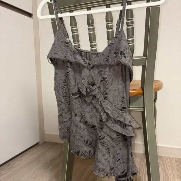 [BUNJANG] Vintage Sleeveless Tops (Set of 5) / 빈티지 의류- 나시 (5종류)