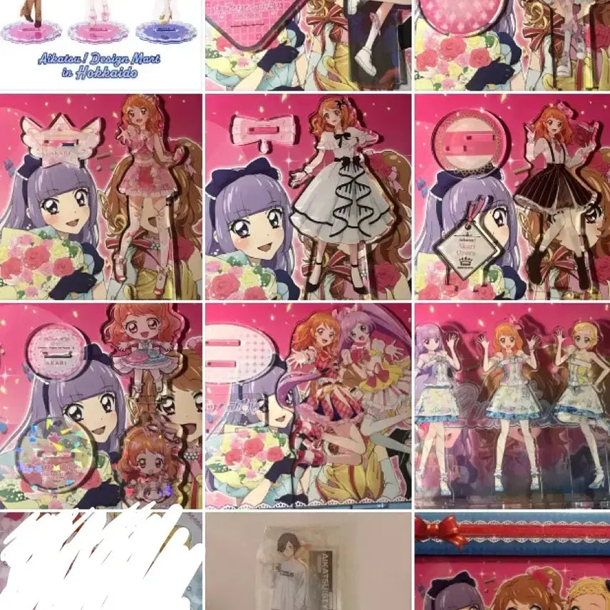 [BUNJANG] Aikatsu! Ichigo Akari Odette Swan Acrylic Tapestry Binder / 물품추가) 아이카츠 아이엠스타 아카리 오데트스완 카드 프레 아크릴 이치고 태피스트리 바인더