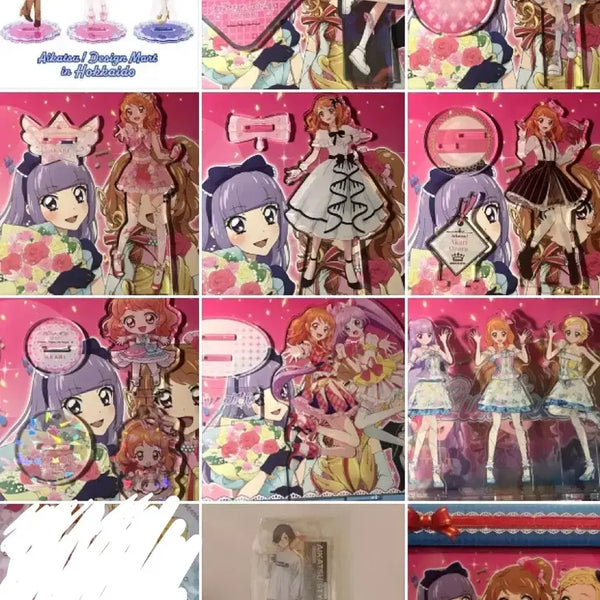 [BUNJANG] Aikatsu! Ichigo Akari Odette Swan Acrylic Tapestry Binder / 물품추가) 아이카츠 아이엠스타 아카리 오데트스완 카드 프레 아크릴 이치고 태피스트리 바인더
