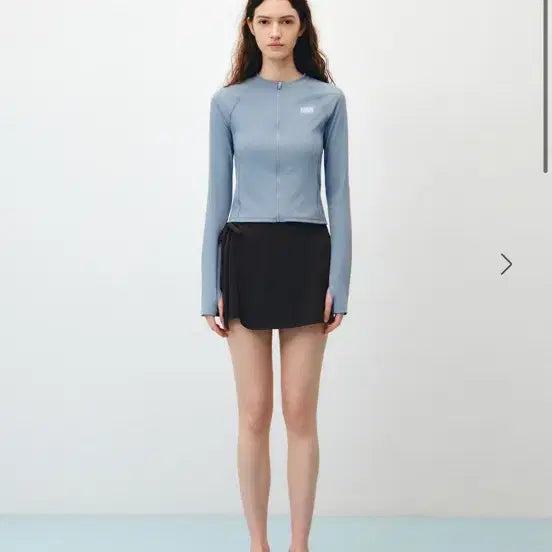 [BUNJANG] Marithe Francois Girbaud Rashguard Set Ash Blue M / 마리떼 프랑소와 저르보 래쉬가드 세트 애쉬 블루