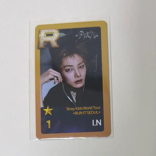 [BUNJANG] Stray Kids I.N Run-It Concert Mission Photocard / 슈스제 런잇 콘서트 미션 아이엔 정인
