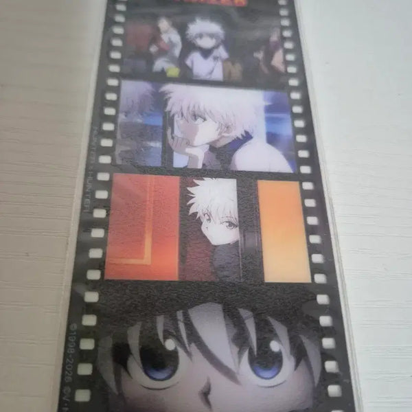 [BUNJANG] Hunter x Hunter Killua Four-Cut Film Bookmark / [공식 정품] 헌터헌터 키르아 북마크