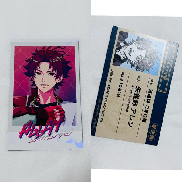 [BUNJANG] Scarface Allen Pararail King of Prism Collaboration Photocard April Fools' Day Special Student ID / 스가사노 알렌 파라라이 킹프리 콜라보 체키 만우절 특전 학생증