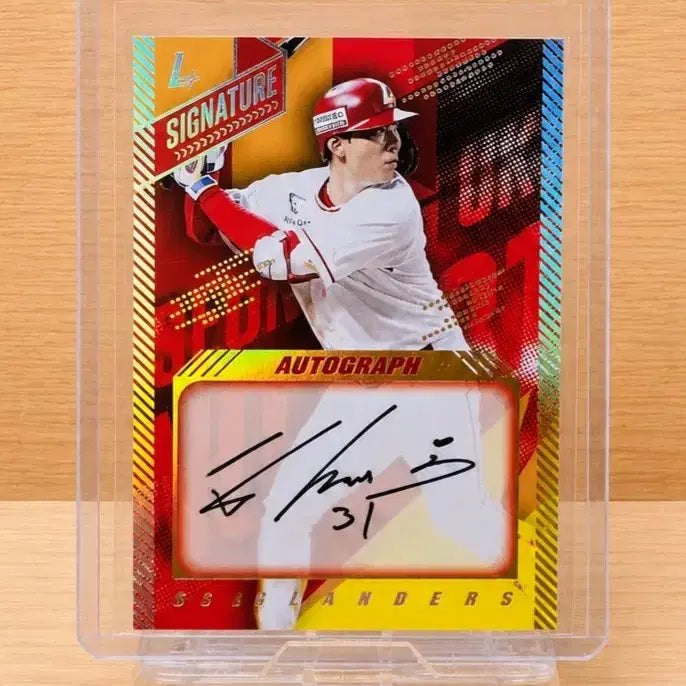 [BUNJANG] SSG Landers Kim Sung-wook Autographed Moments Card / SSG 랜더스 김성욱 친필 싸인 오토 모먼츠 카드
