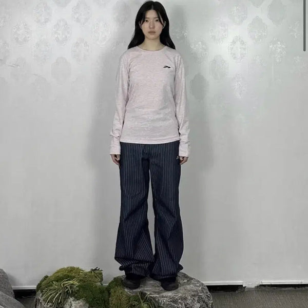 [BUNJANG] Mountain Magnesium Carbonate Long Sleeve (Light Pink) / 탄산마그네슘 마운틴 롱슬리브 (라이트핑크)