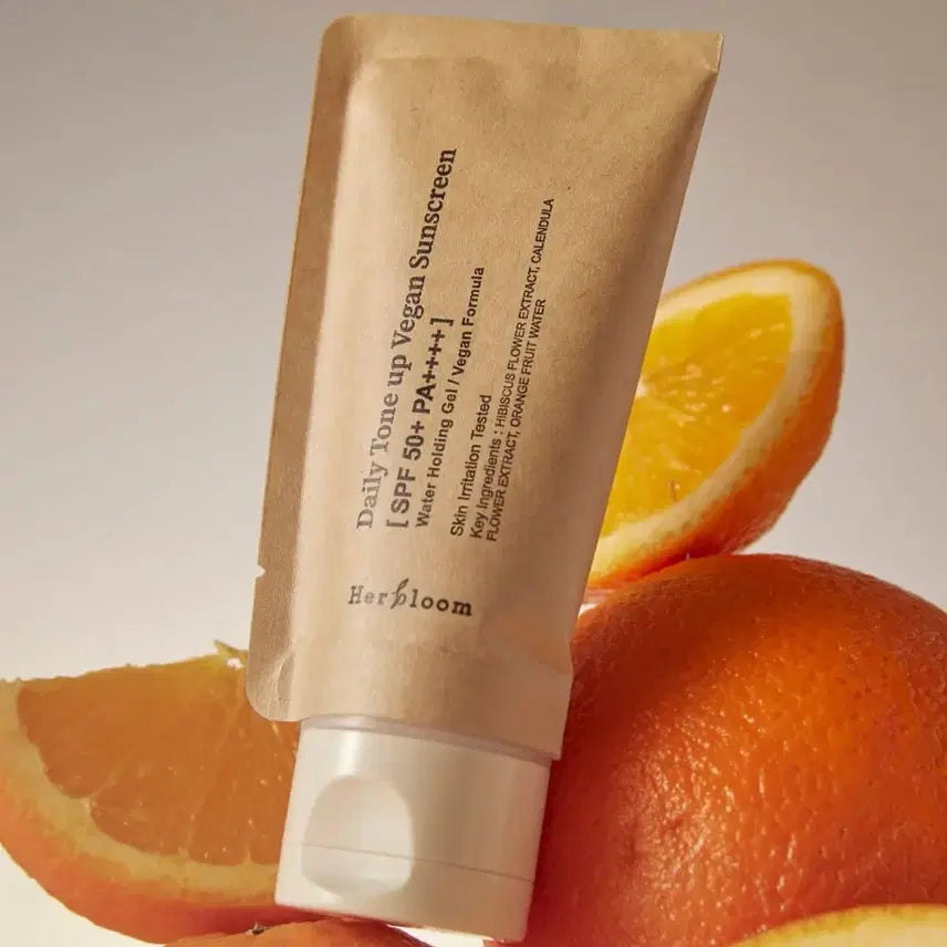 [BUNJANG] Hubloom Daily Tone-Up Vegan Sunscreen SPF50+ / 허블룸 데일리 톤업 비건 선스크린 SPF50+