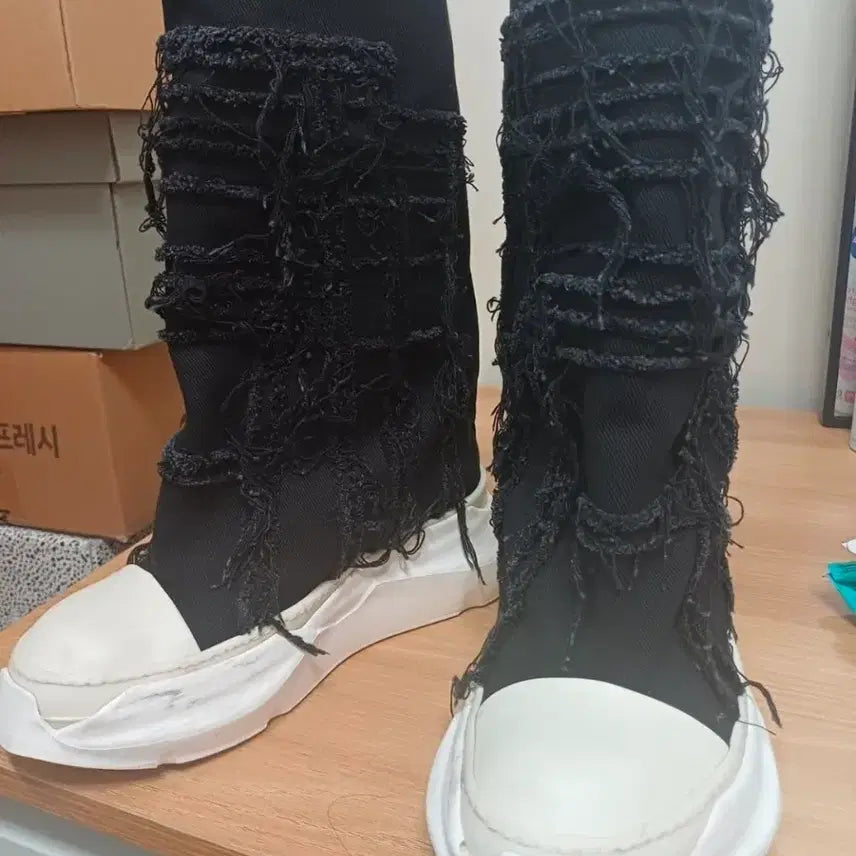 [BUNJANG] Rick Owens DRKSHDW Walker Boots / 릭오웬스 다크쉐도우