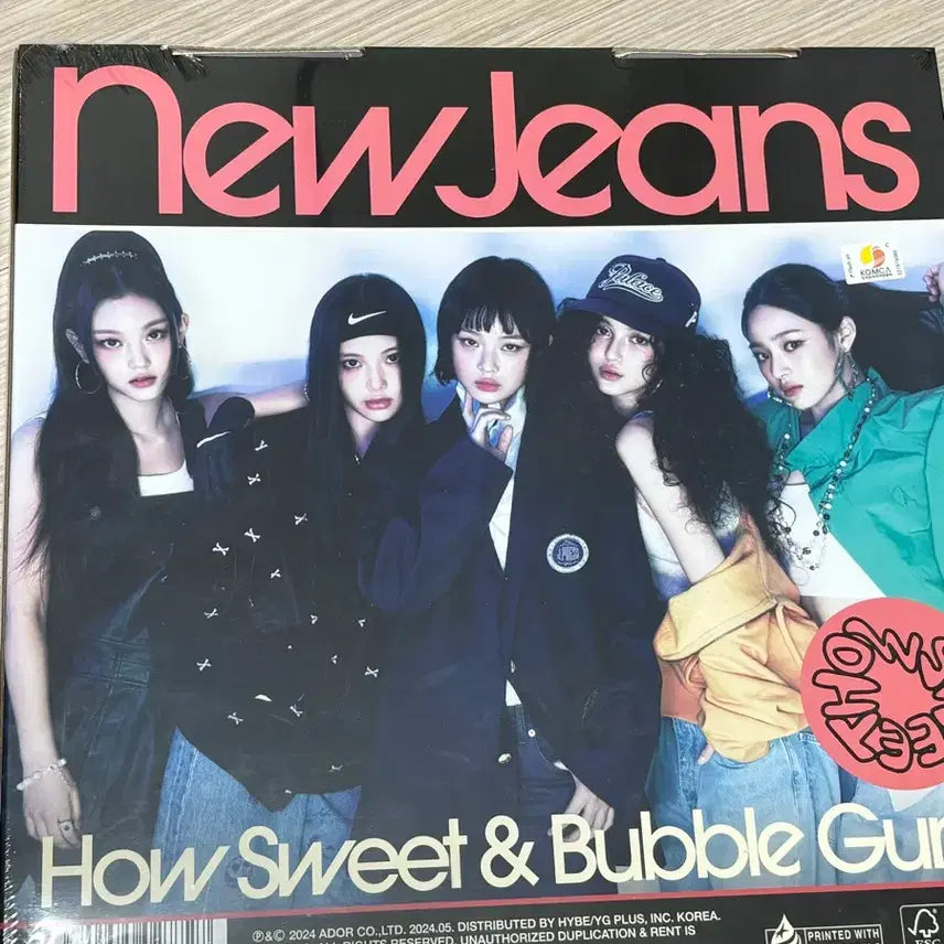 [BUNJANG] NewJeans How Sweet & Bubble Gum Album (Sealed) / 뉴진스 미개봉 단체 앨범 how sweet&bubble gum