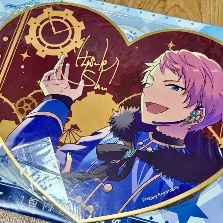 [BUNJANG] Ensemble Stars Shu Itsuki Chugattai Heart Badge / 앙스타 이츠키 슈 중스타 하트 뱃지