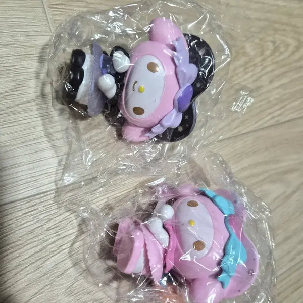 [BUNJANG] My Melody Wizard & Kuromi Wizard Figure Bundle Set / 마법사 마이멜로디 쿠로미 피규어