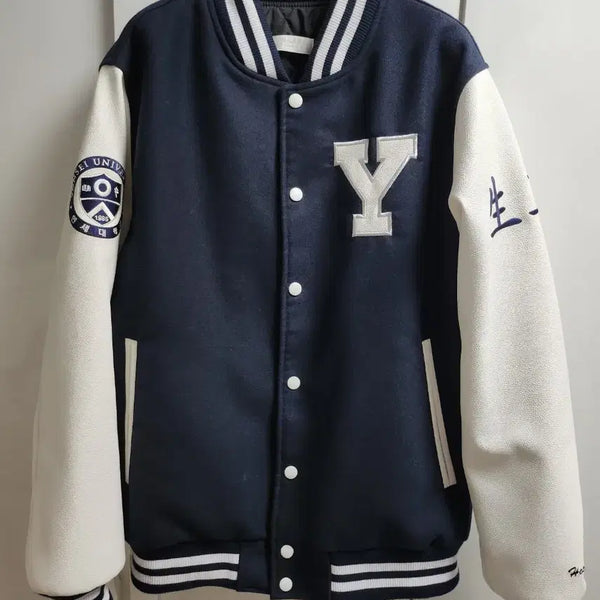 [BUNJANG] Yonsei University Department of Biotechnology and Bioengineering Varsity Jacket / 연세대학교 생명공학과 생공 과잠 L 판매합니다