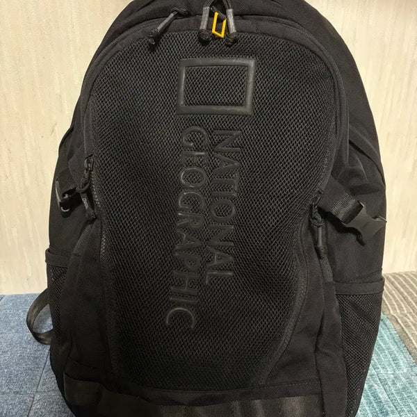 [BUNJANG] National Geographic Black Backpack / (쿨거래시 네고가능)내셔널지오그래픽 블랙 백팩