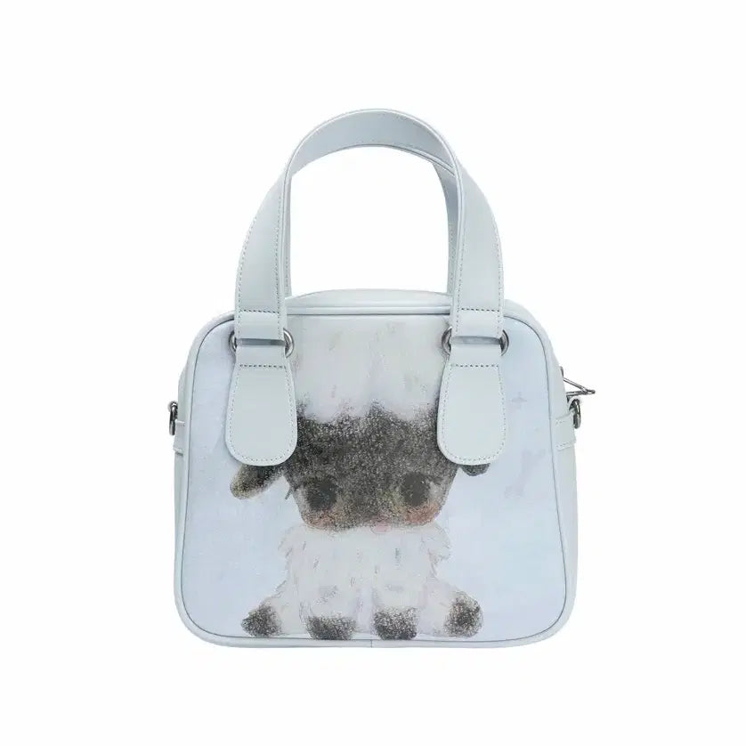 [BUNJANG] Koiseio Vintage Sheep Graphic Tote Bag / VINTAGE SHEEP GRAPHIC TOTE BAG