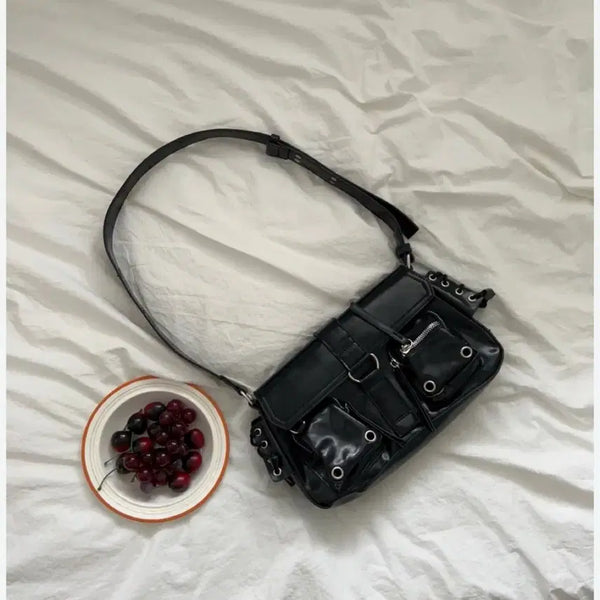 [BUNJANG] Women's Shoulder Bag Black / 여성 숄더백 블랙