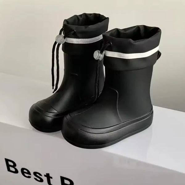 [BUNJANG] Rain Boots Black 235mm / 새제품) 레인부츠 235mm