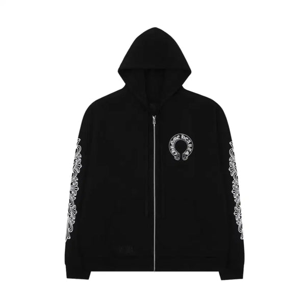 [BUNJANG] Chrome Hearts Vintage Zip-Up Hoodie / 크롬하츠 빈티지 후드집업