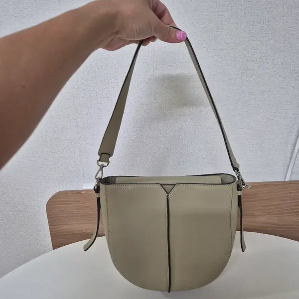 [BUNJANG] Elegance Paris Shoulder Bag Beige / 엘레강스파리 숄더백