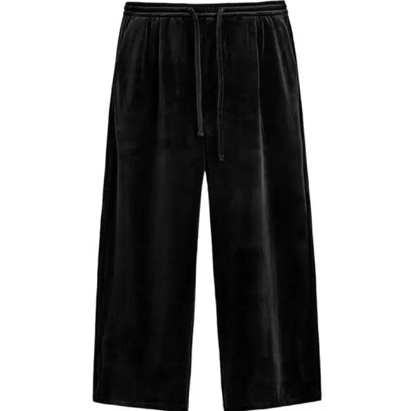 [BUNJANG] Zara Relaxed Fit Velvet Pants / [L]자라 릴렉스핏 벨벳 팬츠