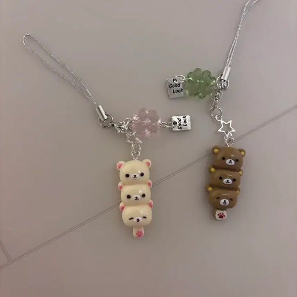 [BUNJANG] Rilakkuma Lucky Dango Strap / 리락쿠마 행운 당고스트랩