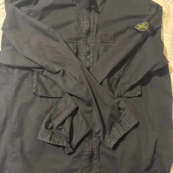 [BUNJANG] Stone Island Two Pocket Cotton Overshirt XL / 스톤아일랜드 투포켓 코튼 오버셔츠 XL