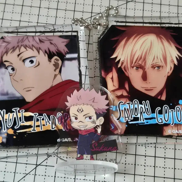 [BUNJANG] Jujutsu Kaisen Acrylic Block & Stand Bundle Set / 공식 주술회전 아크릴블럭,스탠드 3개 일괄