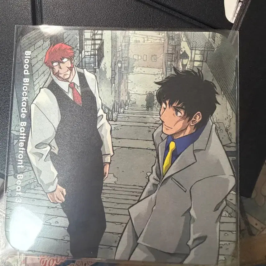 [BUNJANG] Jump Shop Coaster (Blood Blockade Battlefront: Klaus & Steven) / SQ점프샵 코스터((혈계전선 크라우스&스티븐