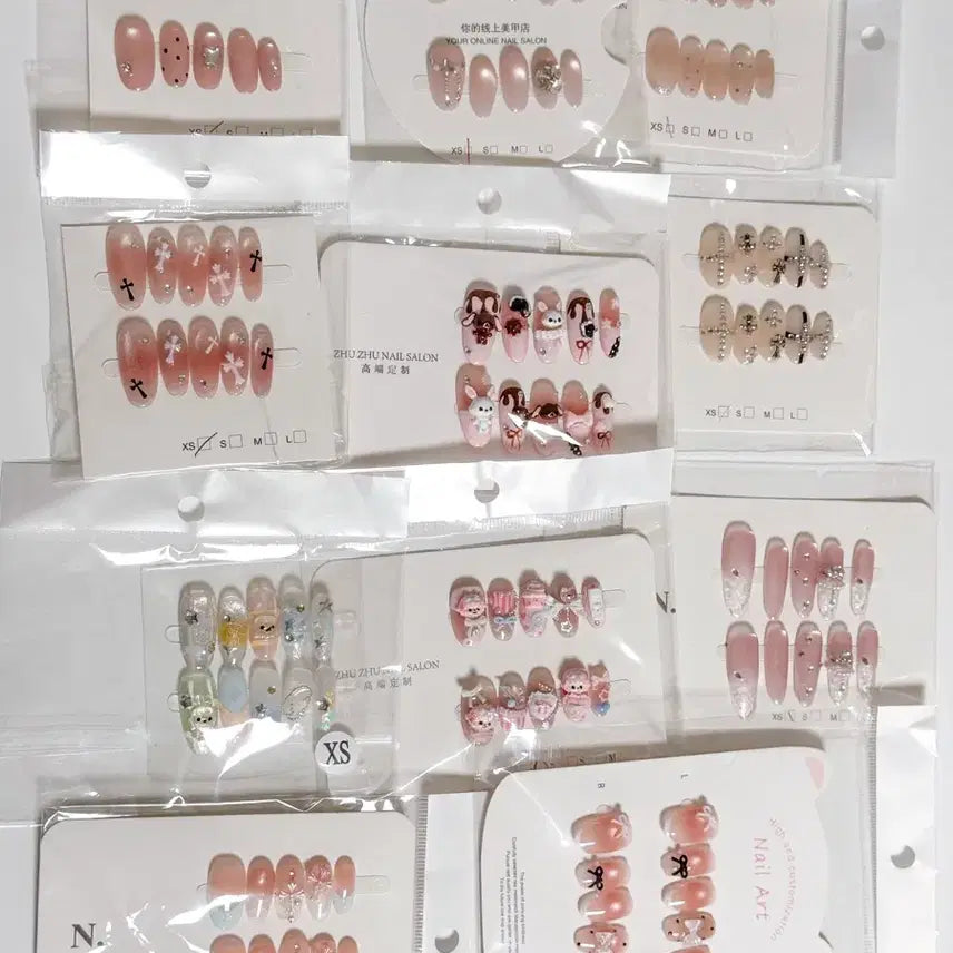 [BUNJANG] Nail Tips (XS Size) / (종류 많아요) 네일팁 판매 (XS사이즈) 개당 1500원