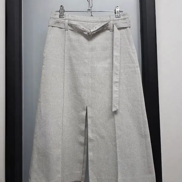 [BUNJANG] VOV 2023 Front Slit Belted Skirt / 2023 VOV 앞슬릿 벨트 스커트