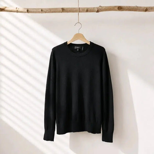 [BUNJANG] Theory 100% Cashmere Roundneck Knit Sweater - Size L / Theory 띠어리 캐시미어 100% 라운드넥 니트 L사이즈