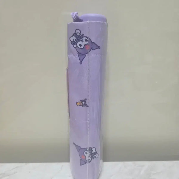 [BUNJANG] Sanrio Kuromi Purple Folding Umbrella / 산리오 쿠로미 보라색 접이식 우산