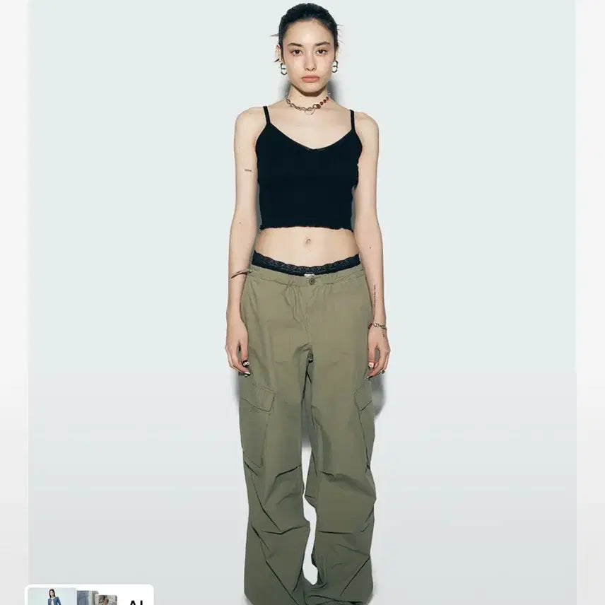 [BUNJANG] As Ife Parachute Cargo Pants / 애즈이프 캘리 파라슈트 카고 팬츠 PARACHUTE CARGO PANTS